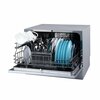 Edgestar 22" Wide 6 Place Setting Countertop Dishwasher, Silver DWP62SV